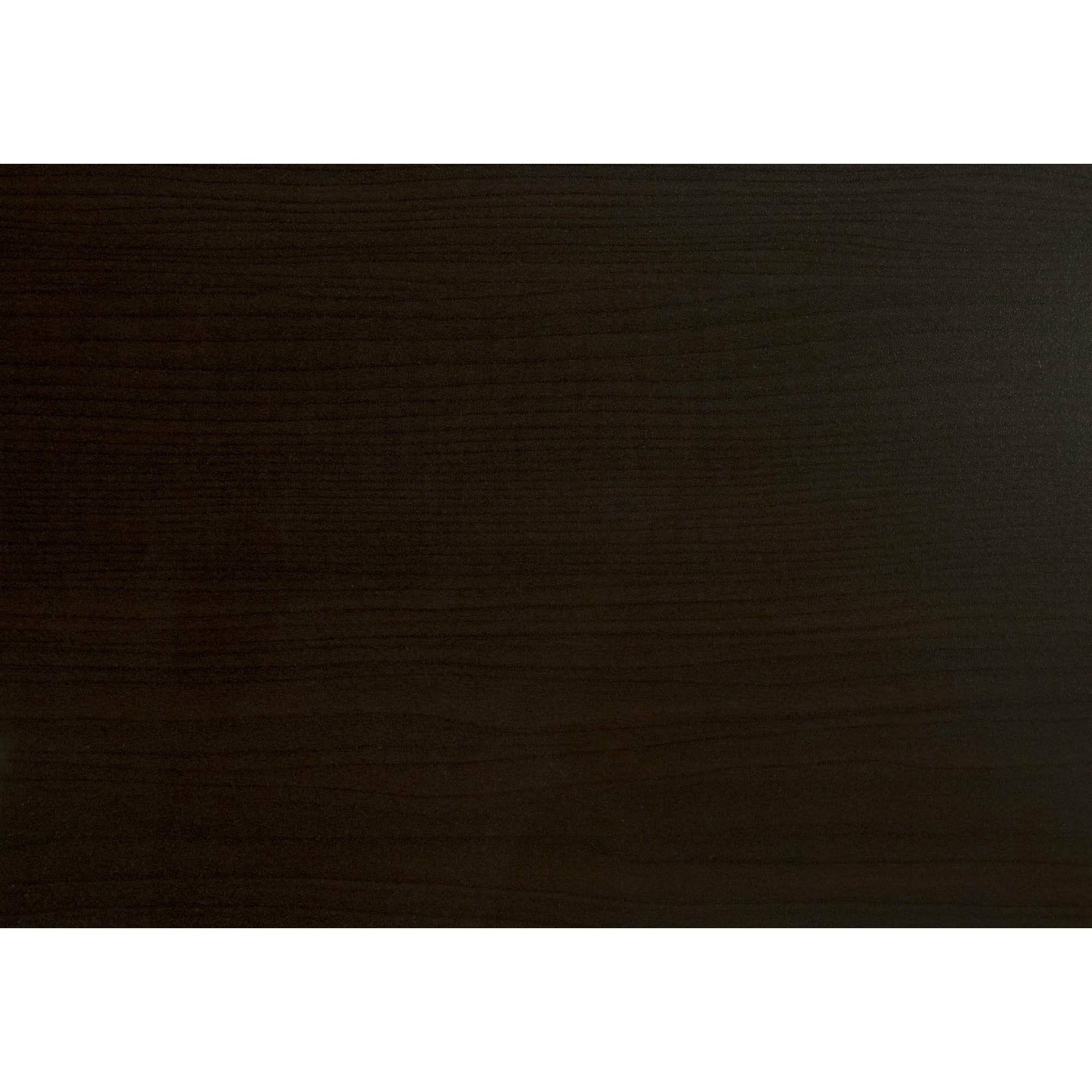 Cappuccino Particle Board Metal Accent Table R23274