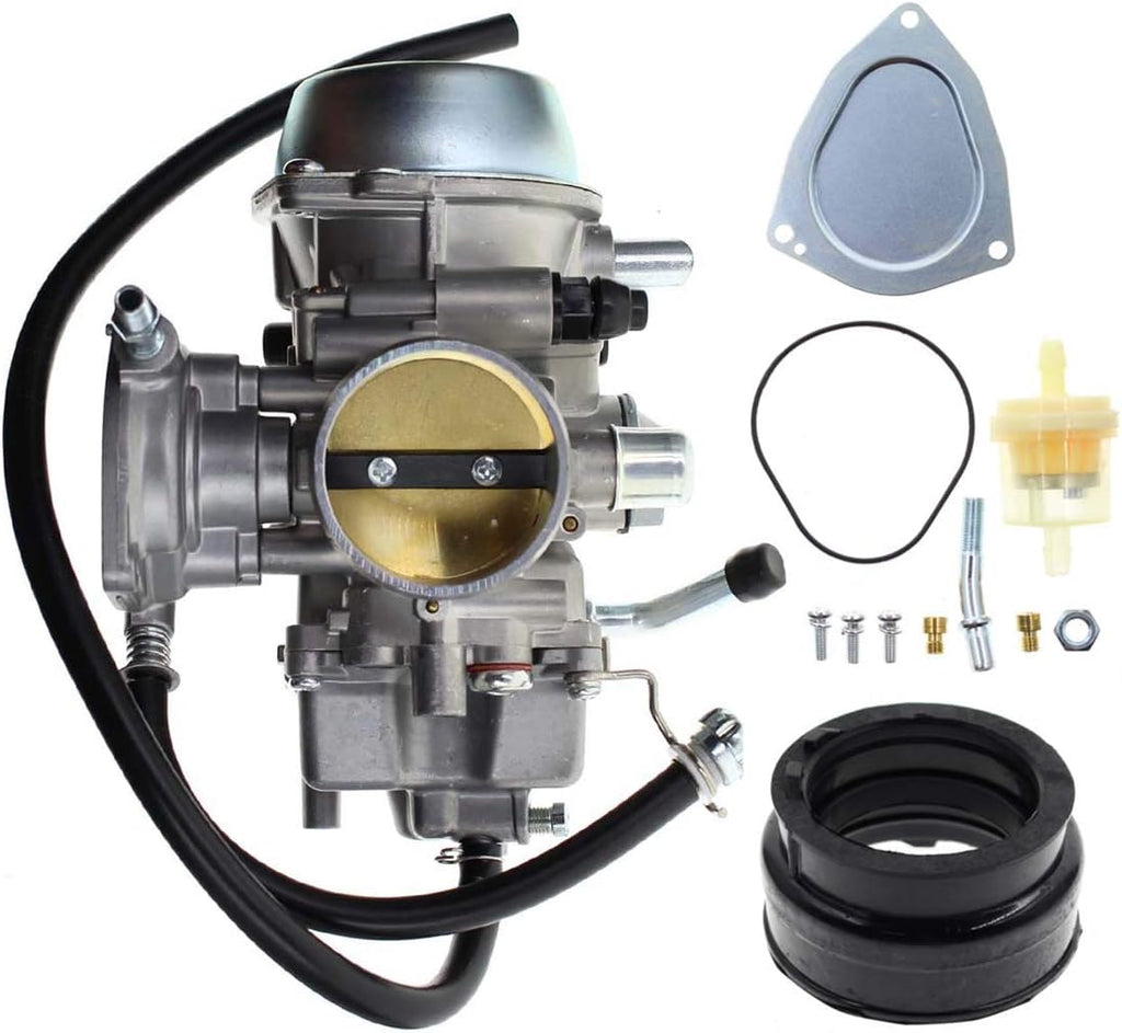 Carburetor with Intake Manifold for Yamaha Grizzly 600, Pack of 2 E1815