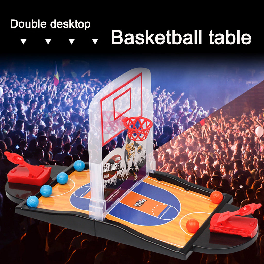 Mini Table Basketball Beer Drinking Game Toy with 8 Balls L97725