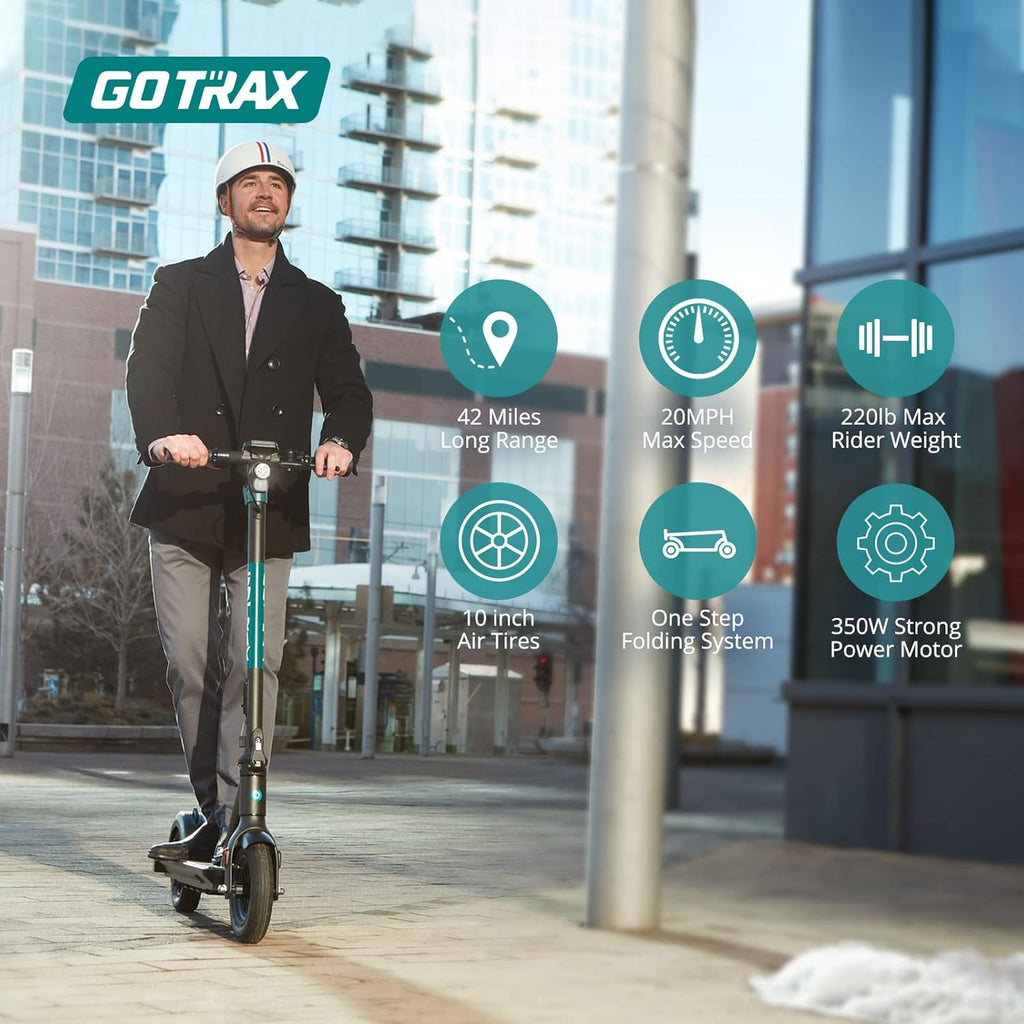 Electric Scooter with 10" Pneumatic Tire, 350W Motor, Foldable I326971