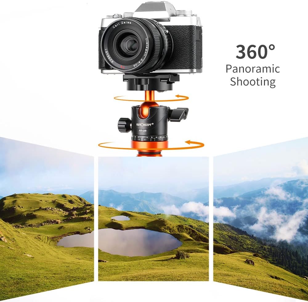 62'' Aluminum Tripod with 360 Panorama Ball Head X148