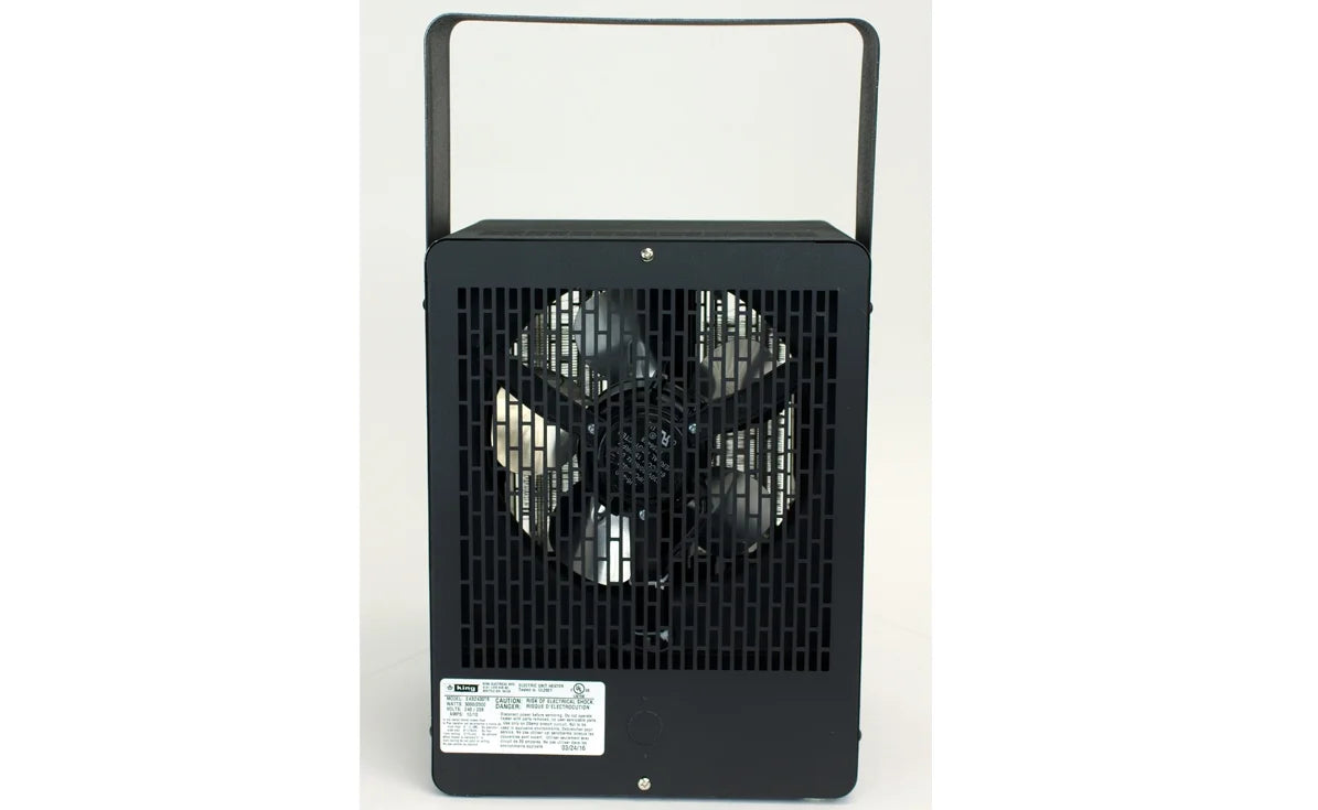 240V 3850W Electric Garage Heater, Black B6346
