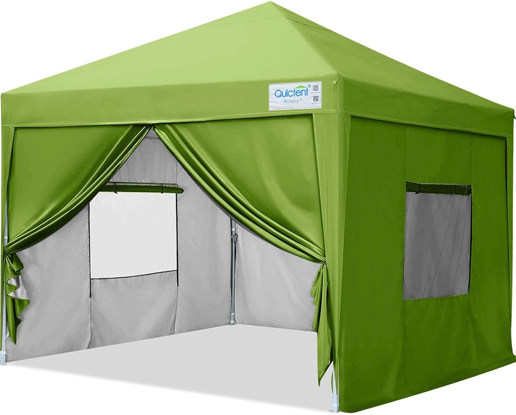 10x10 Pop up Canopy Tent with Sidewalls Waterproof B202076