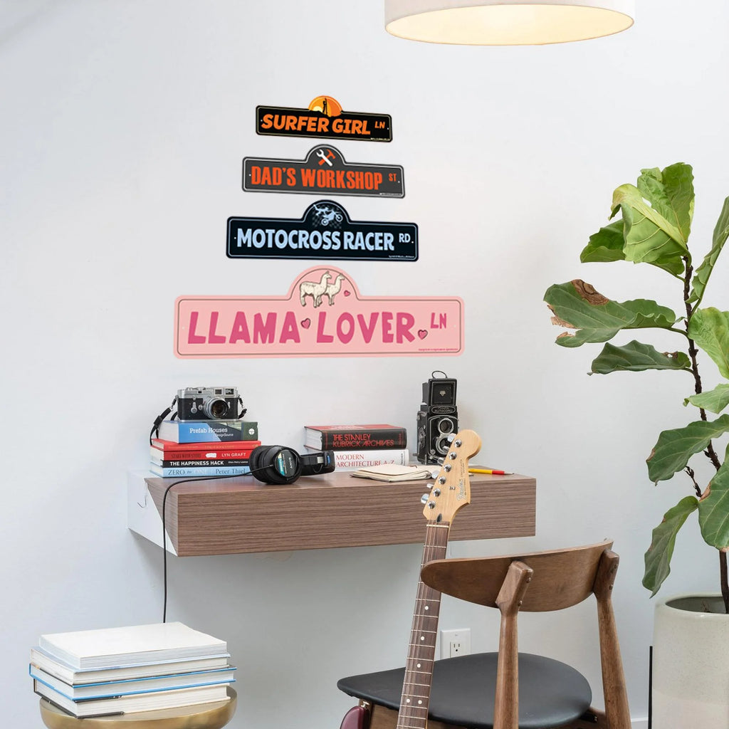 Skiing Skier Snowboarder Décor Sign R807