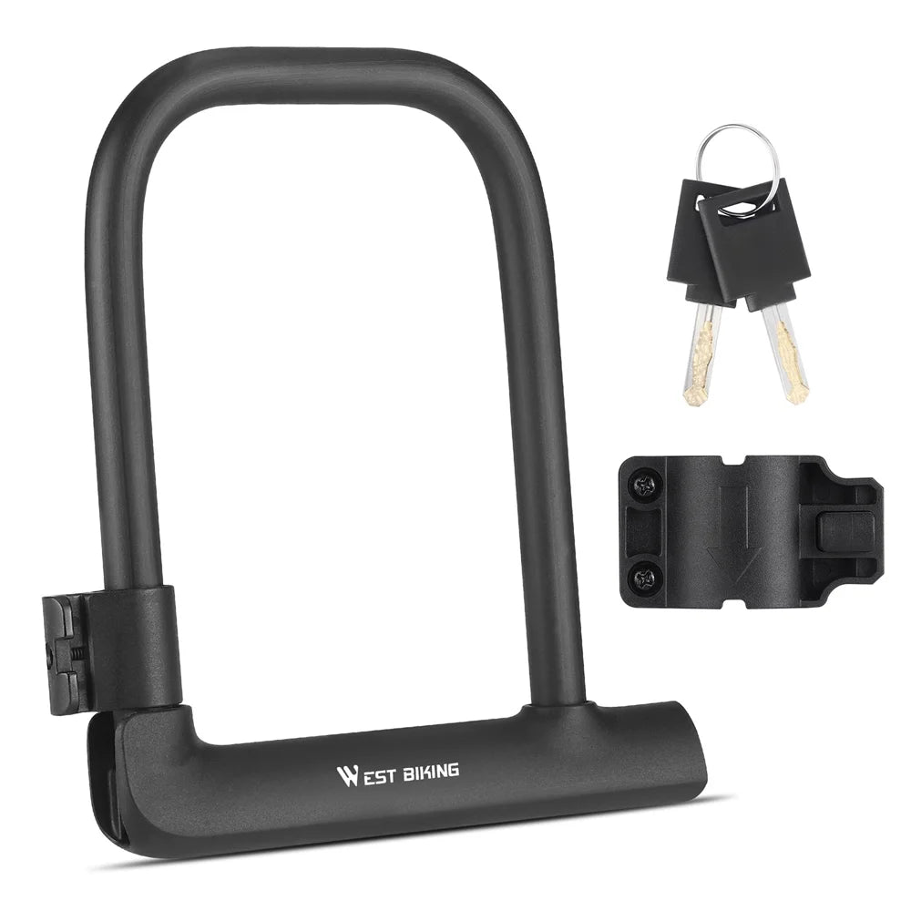 U type Lock Bike Lock with 2 Lock S172