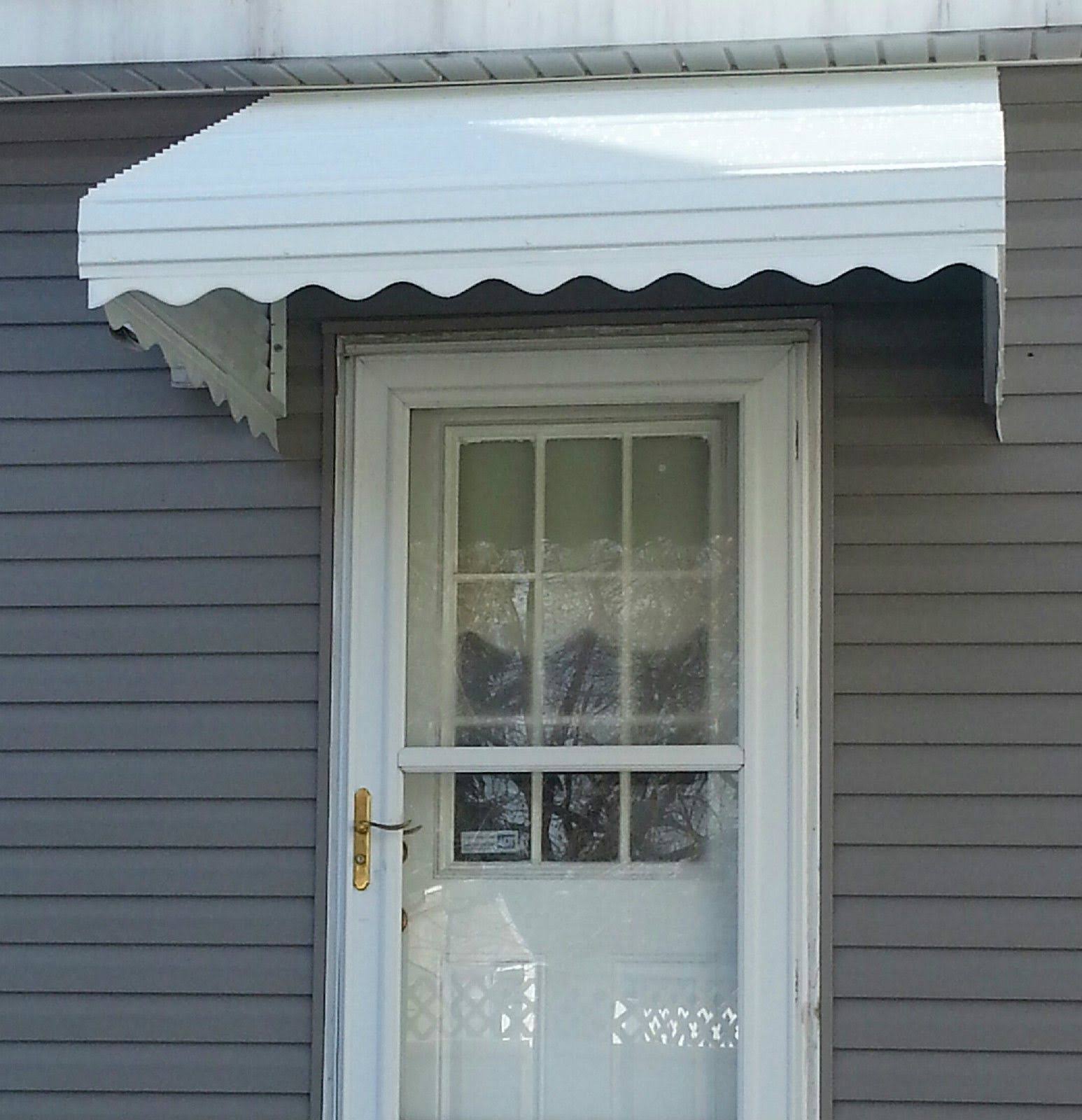 White Aluminum Window/Door Awning Canopy K636