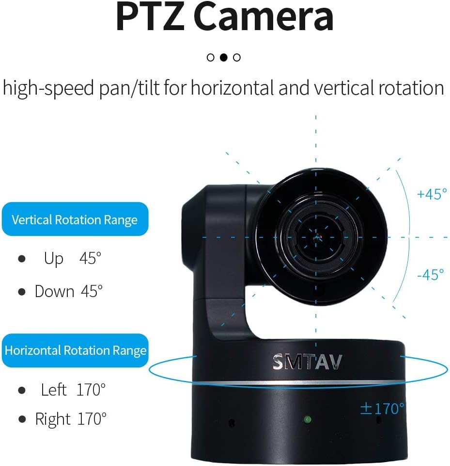 PTZ Camera with USB Outputs, 3X Optical Zoom V351751