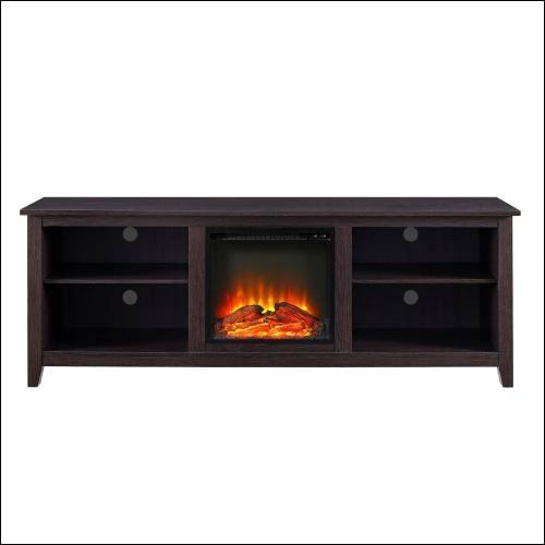 Fireplace TV Media Storage Stand R7139