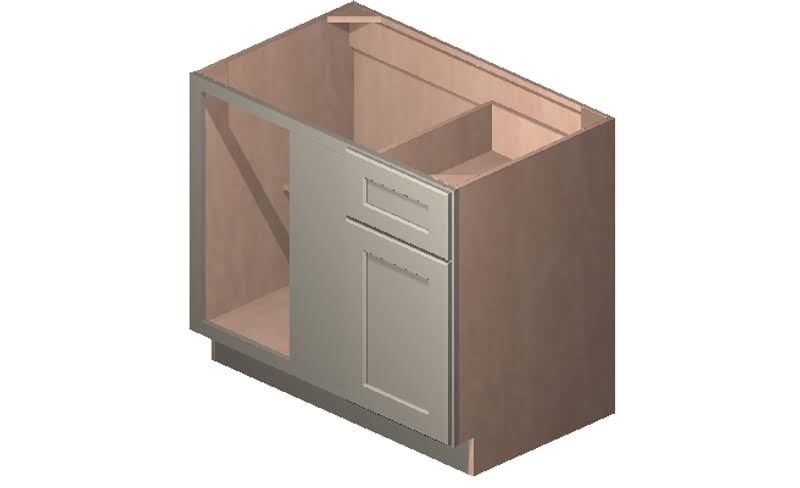 High-Density Fiberboard Base Cabinet C106