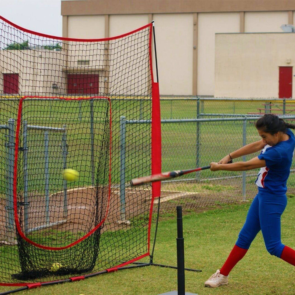 Baseball Softball Practice Training Net with Carrying Bag I9481