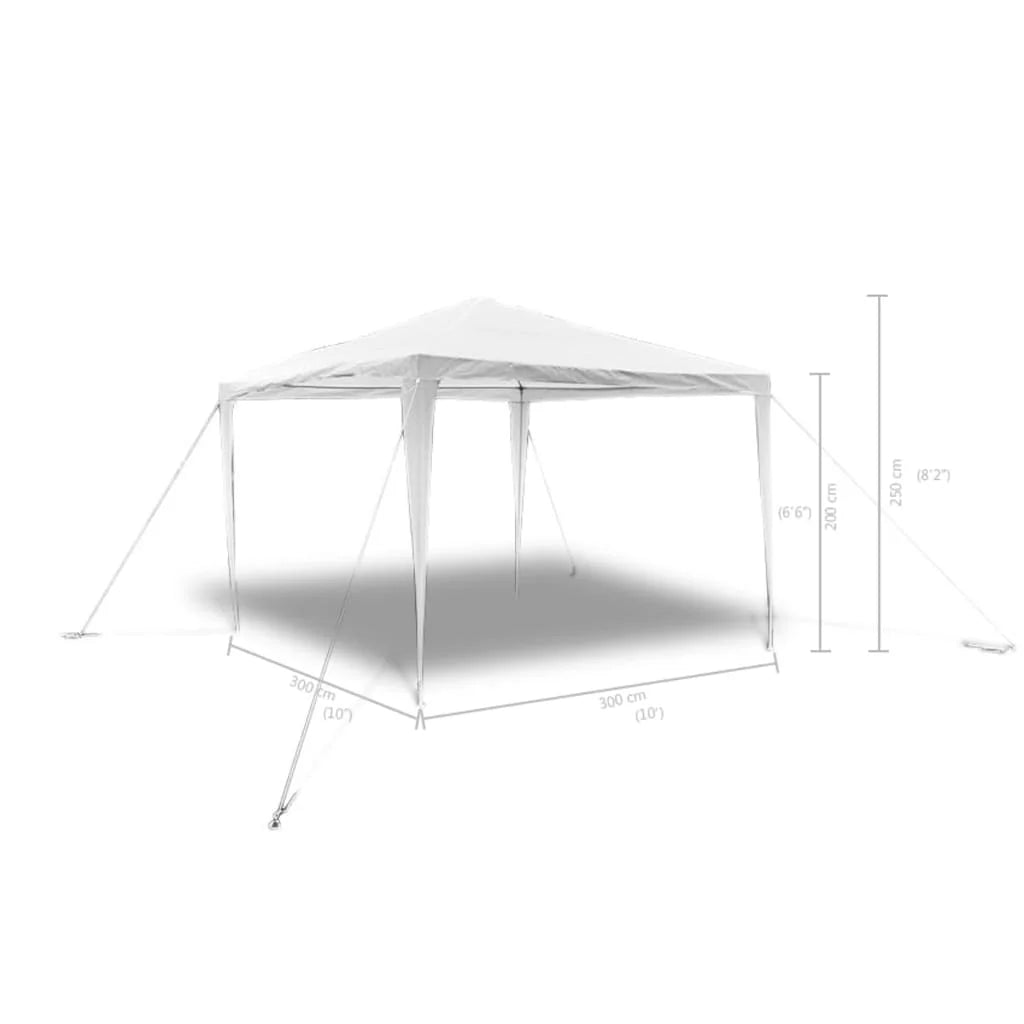 Pyramid-Roof Garden Gazebo Pavilion C9413