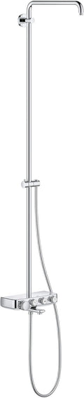 Euphoria SmartControl Mono Shower System with Thermostat for Wall Mount, Starlight Chrome S339