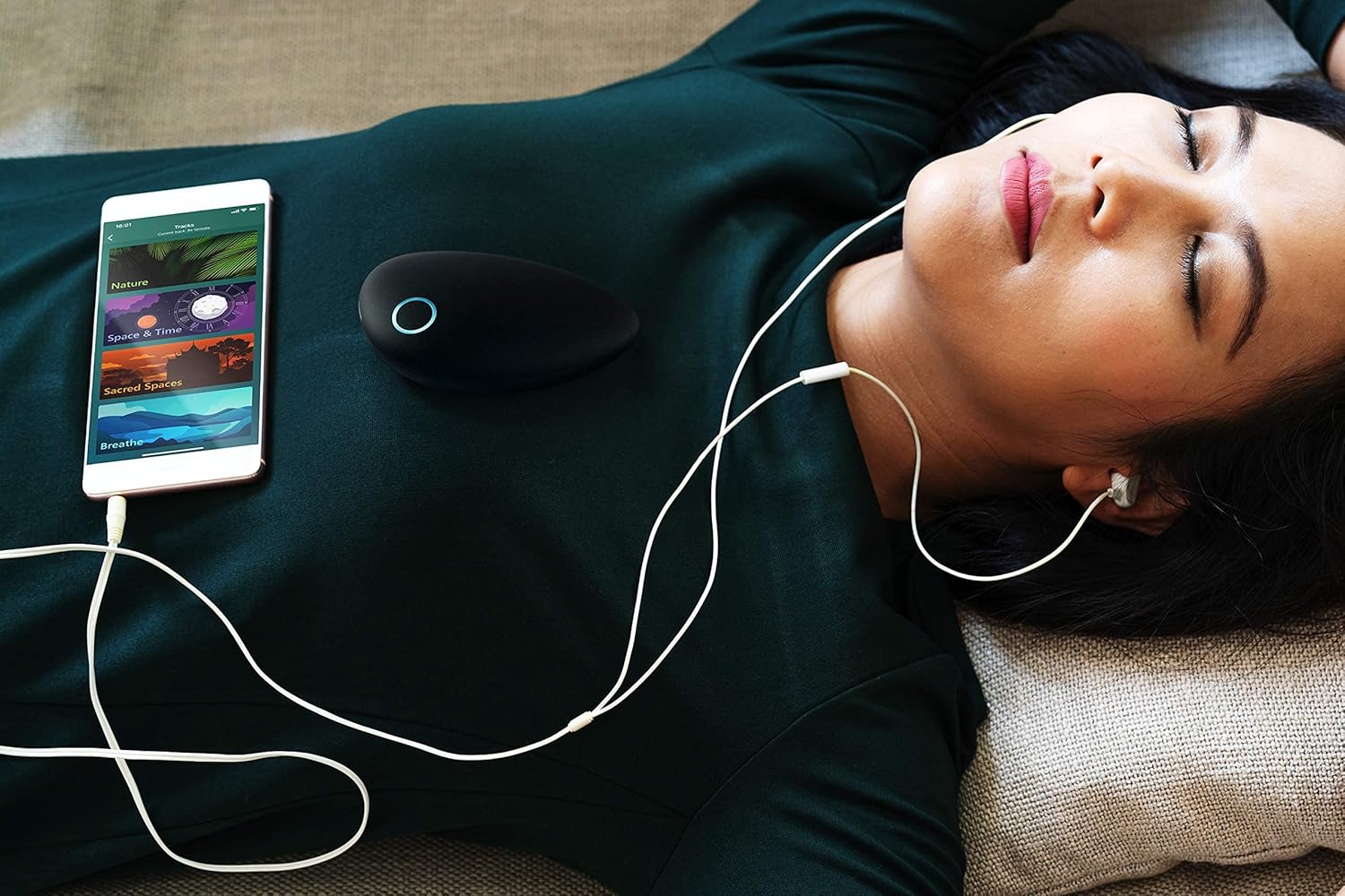 Relaxation Device with Patented Infrasonic Resonance Technology J963