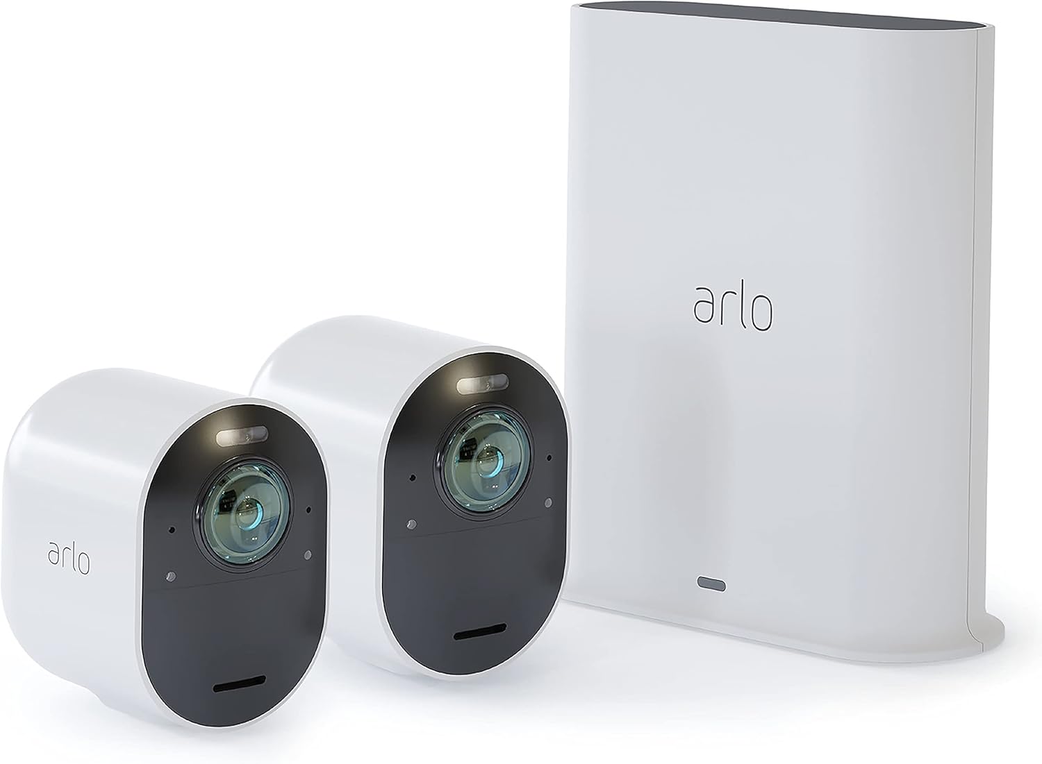 Black 4K Wireless Security Camera System J76912