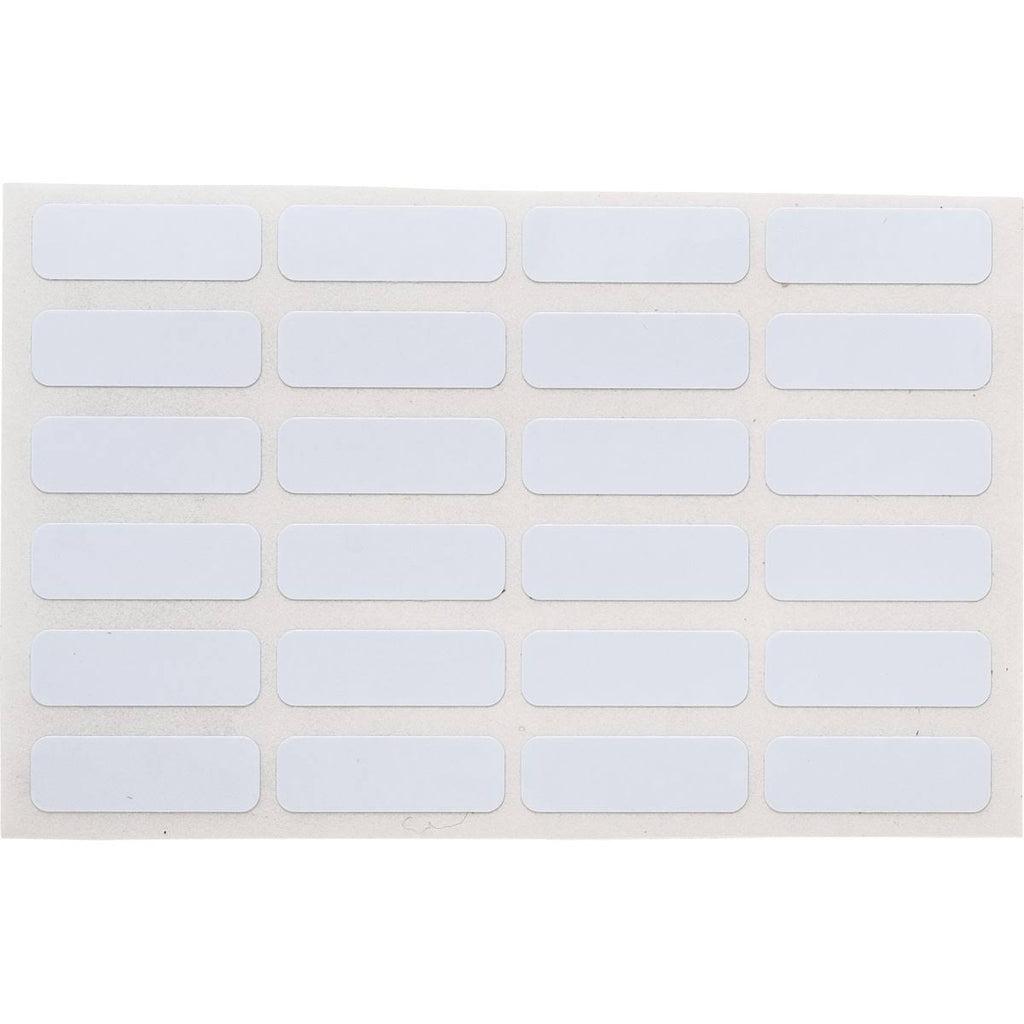 Label, 0.2 in H x 0.65 in W Q54375