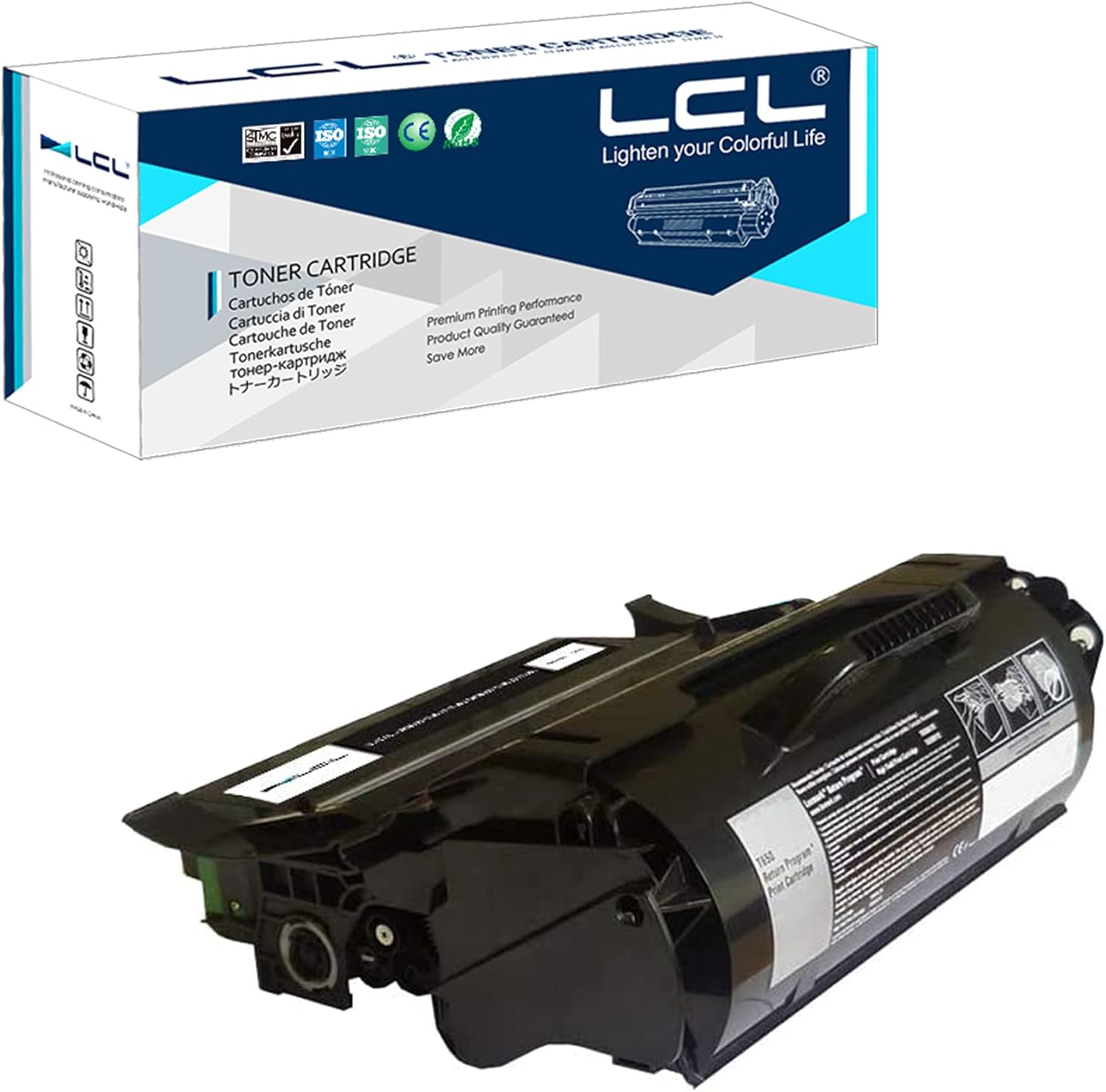 Black Remanufactured Toner Cartridge (1-Pack) N138923