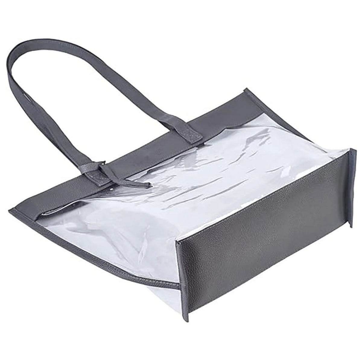 Clear Tote Bags with Magnetic Buckle Closure (1pc) S6678