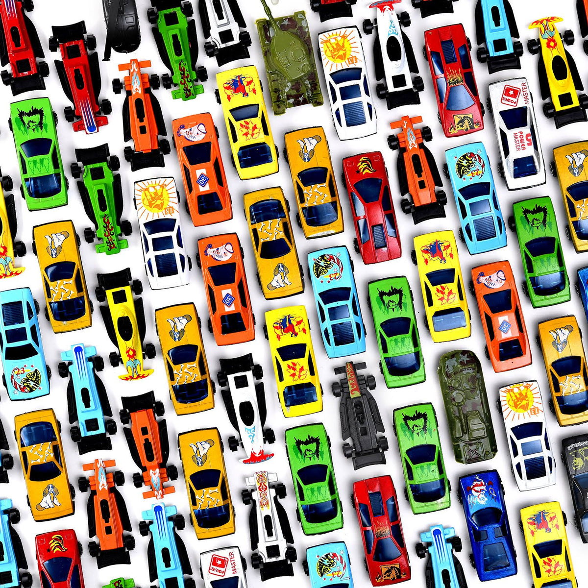 100 PC Die Cast Toy Cars Y1742