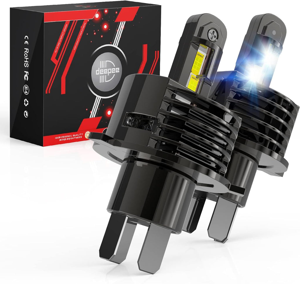 LED Headlight Bulb Conversion Kit 120W 20000LM 6500K Cold White Pack of 2 K722