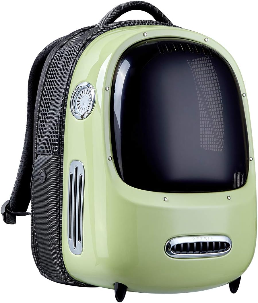 Ventilated Pet Backpack Carrier with Inbuilt Fan & Light C46970