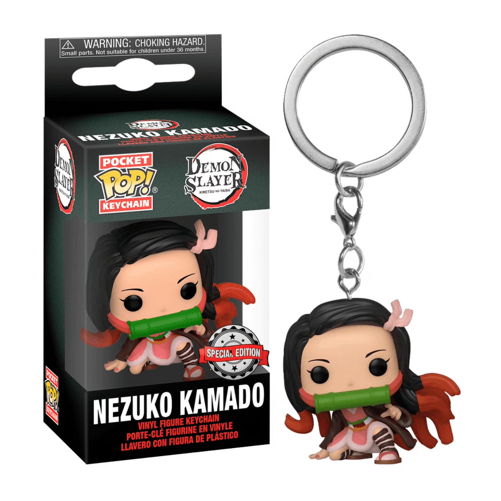 Nezuko Kamado Pocket Keychain Z211213