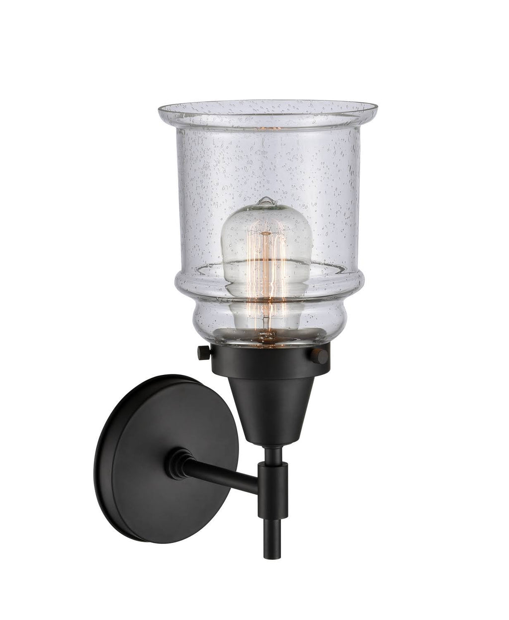 Matte Black Sconce D57728