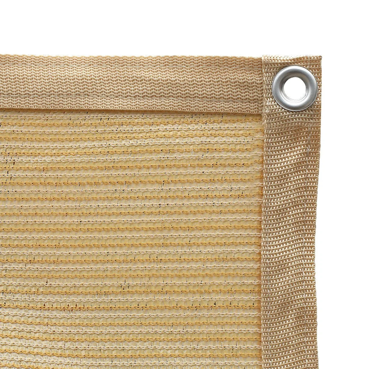 10' x 12' Wheat Shade Cloth with Grommets G496112