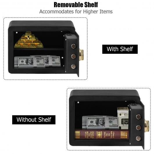 Keypad Security Safe Box 0.5 Cubic Feet V8754