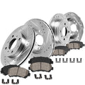 Brake Pads and Rotors 4 Lug E559195