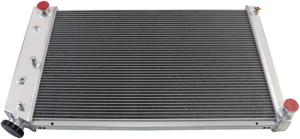 3 Row Aluminum Radiator with 2X12 Fan Shroud Combo and Relay Kit H772