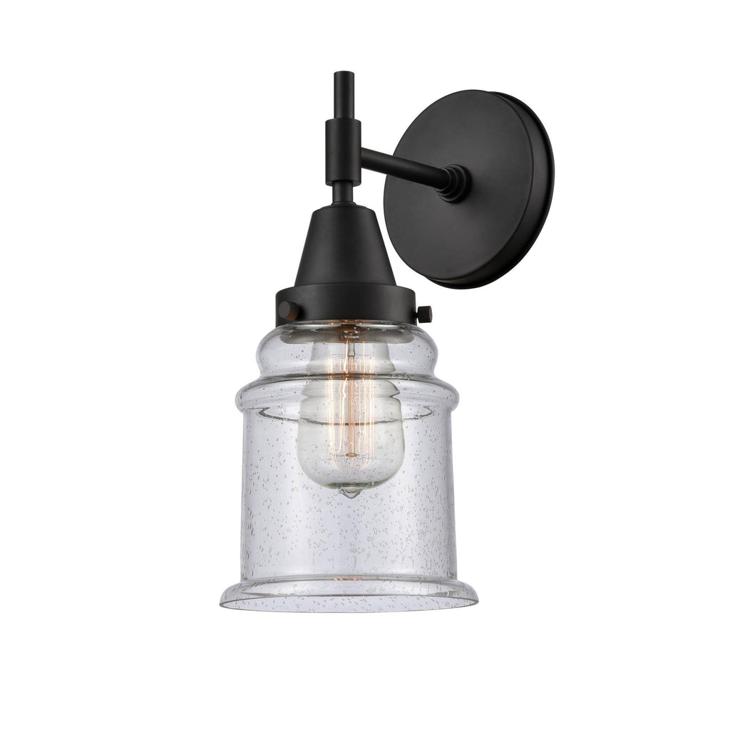 Matte Black Sconce D57728