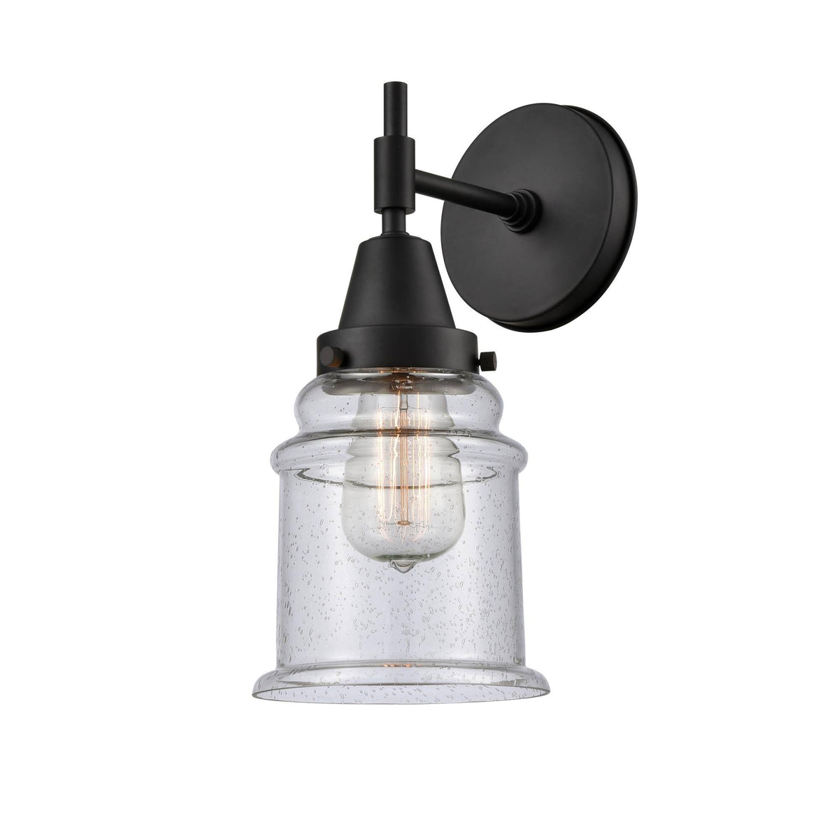 Matte Black Sconce D57728