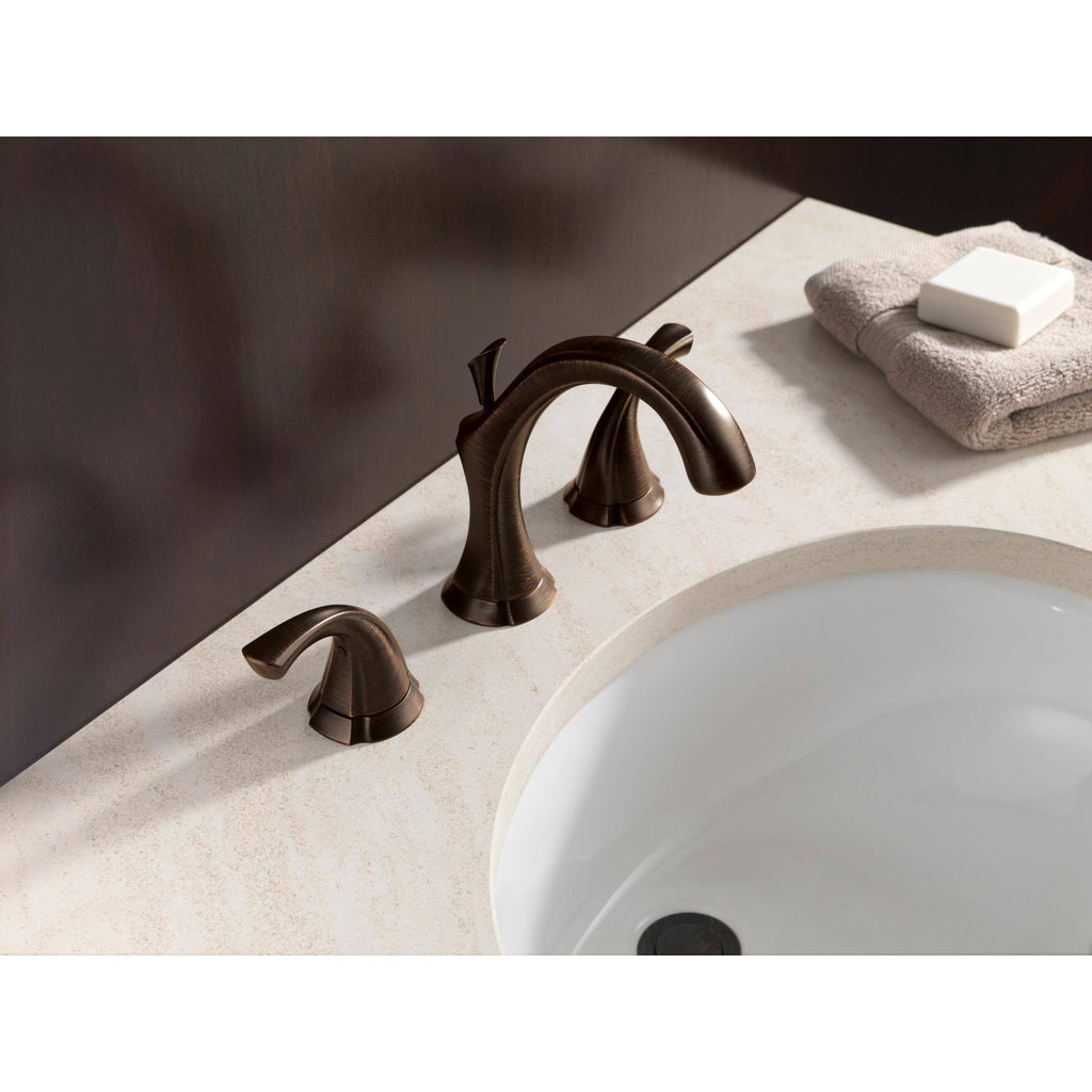 Two Handle Widespread Bathroom Faucet Stainless R98862