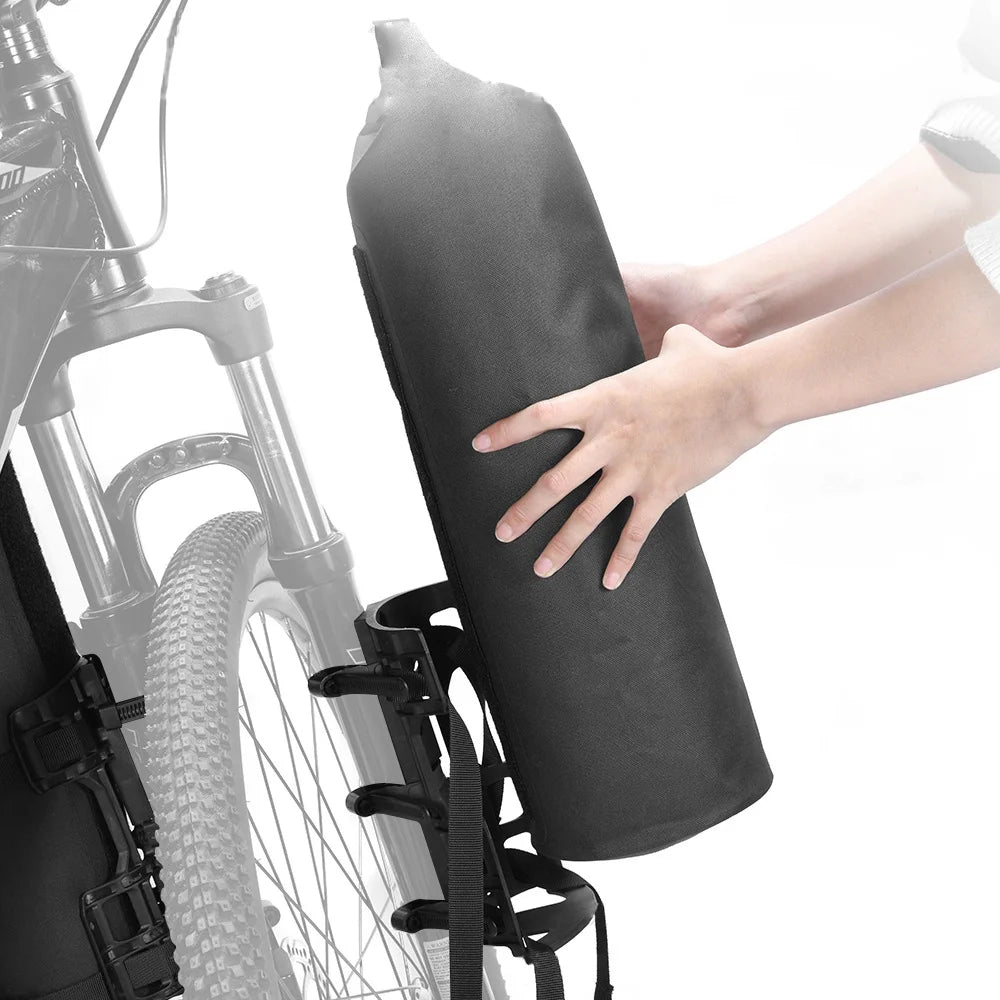 3L/7L Waterproof Bike Fork Bag with Roll Top P914336