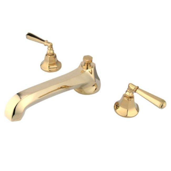Satin Nickel Two Handle Roman Tub Filler E510386