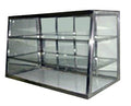 Countertop Bakery Display Case 24 Tapered Glass Showcase with Shelf W8384