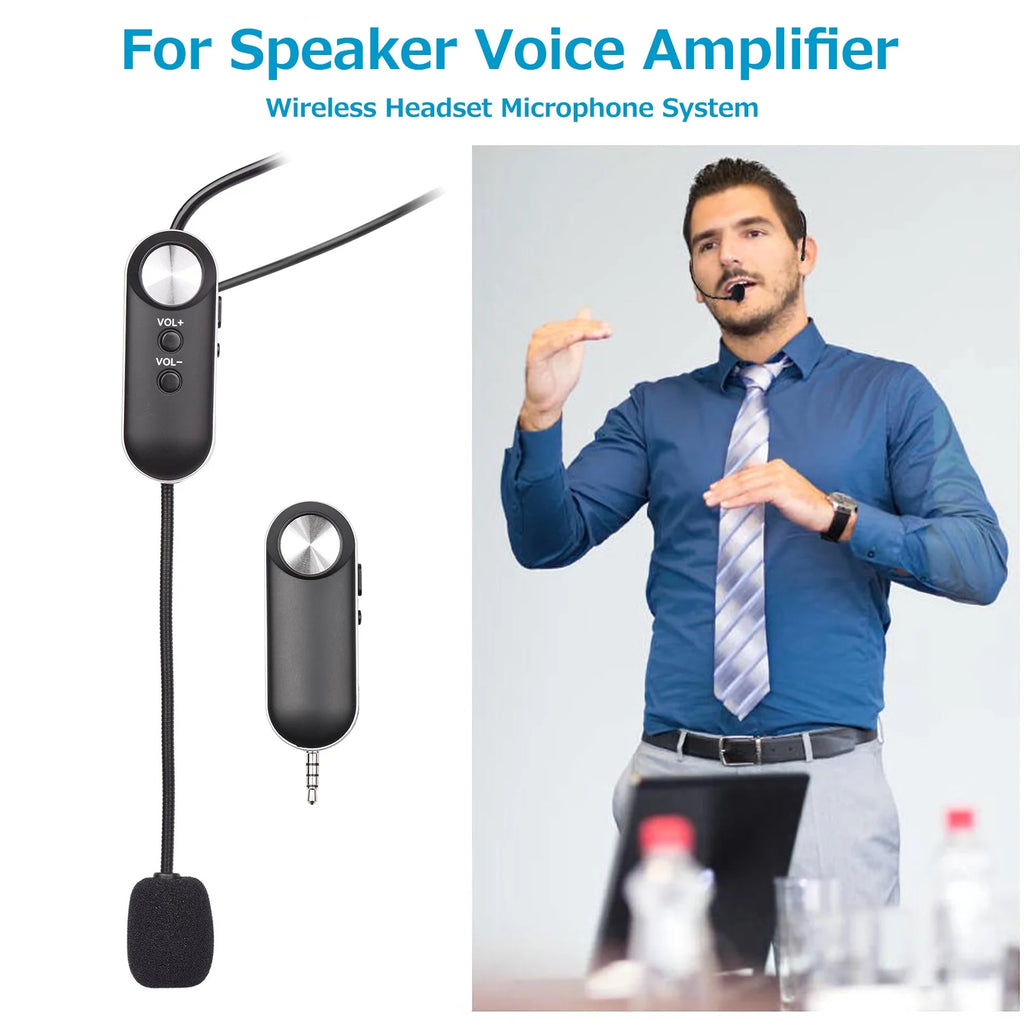 UHF Wireless Headset Microphone Set with 6.35mm Receiver W513