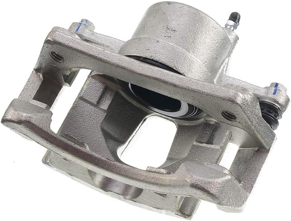 Disc Brake Caliper Assembly with Bracket Compatible with Jeep Liberty KJ 2002-2007 Front Left Driver Side Pack of 2 E4565