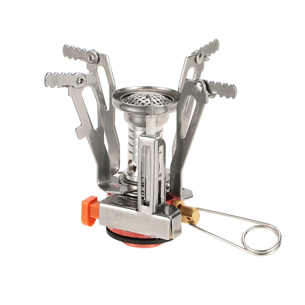 Outdoor Camping Cookware Pot Set with Fork and Spoon T3559