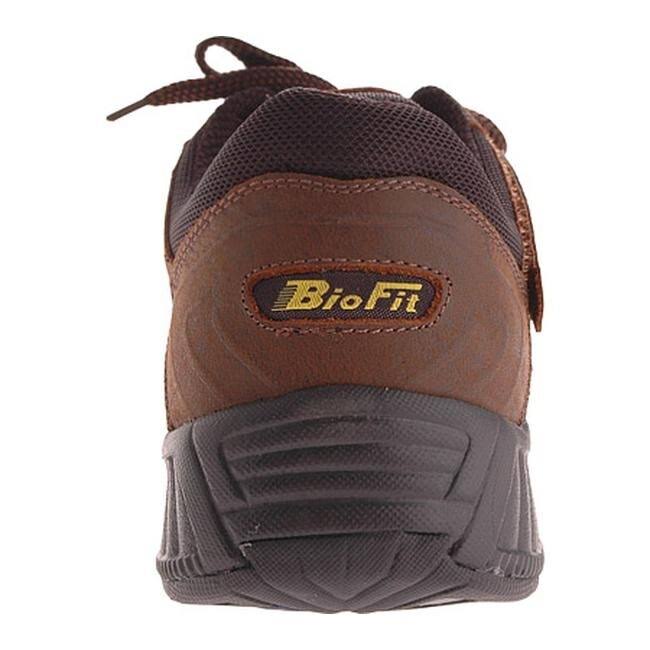 Brown Leather OrthoFeet Shoes U435262