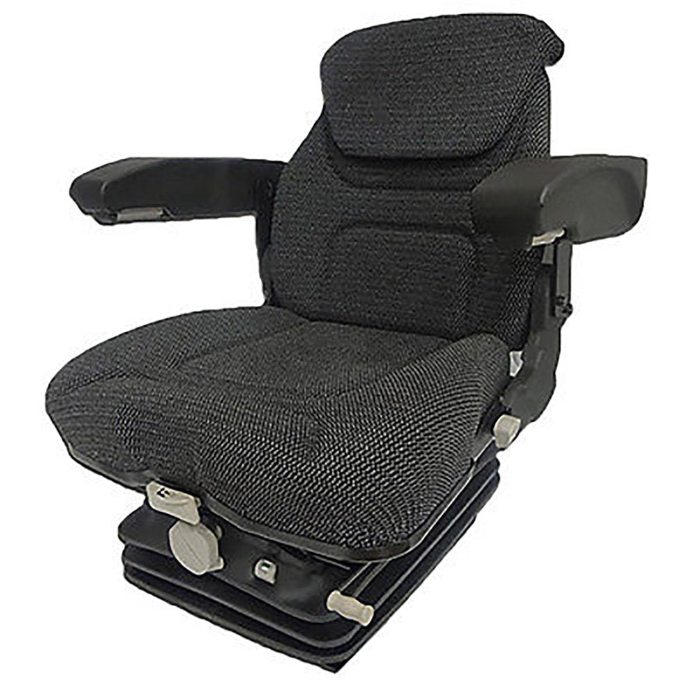 Tractor Fabric Seat Assembly Kit with Arms C242