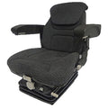 Tractor Fabric Seat Assembly Kit with Arms C242