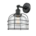 Black LED Sconce J215683