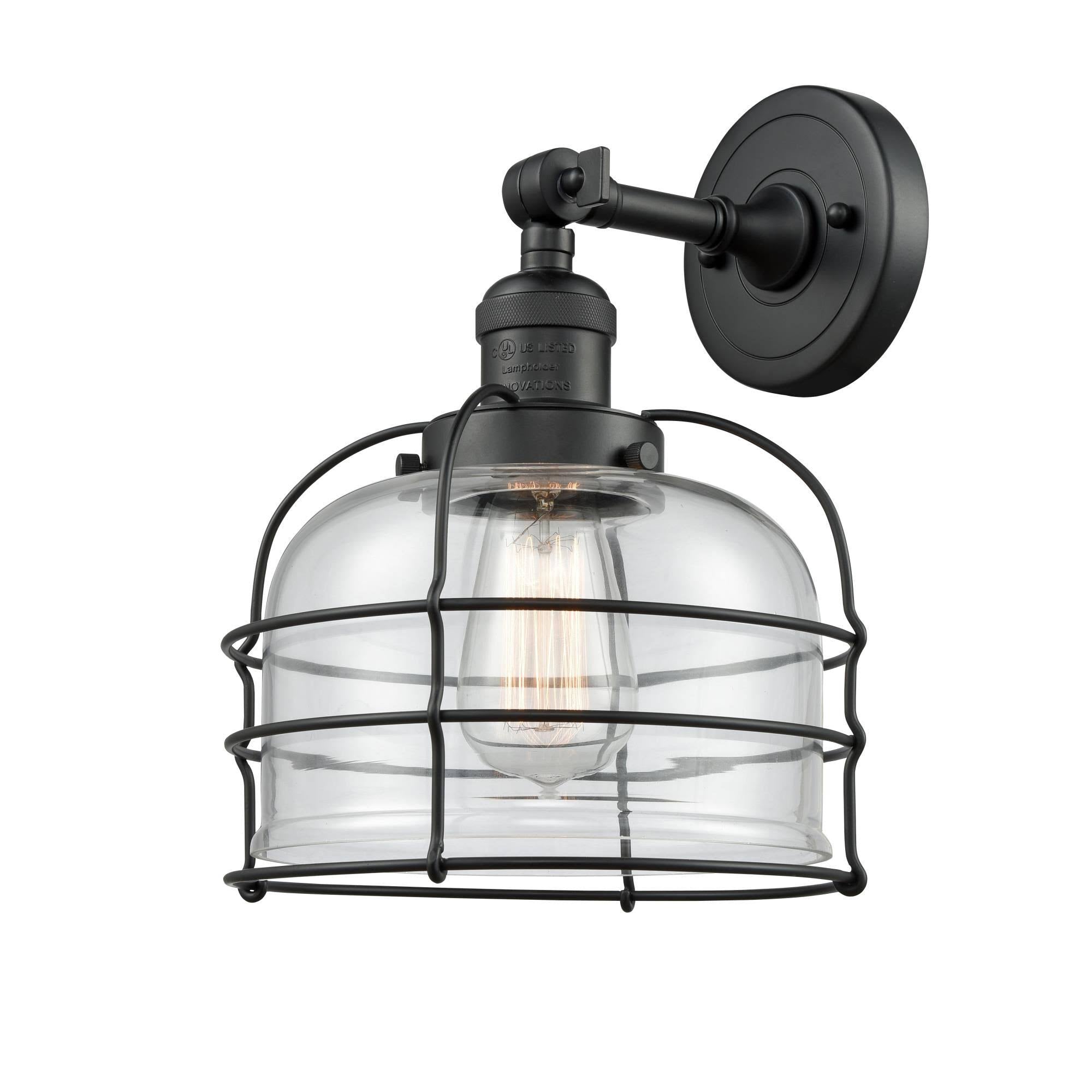 Black LED Sconce J215683