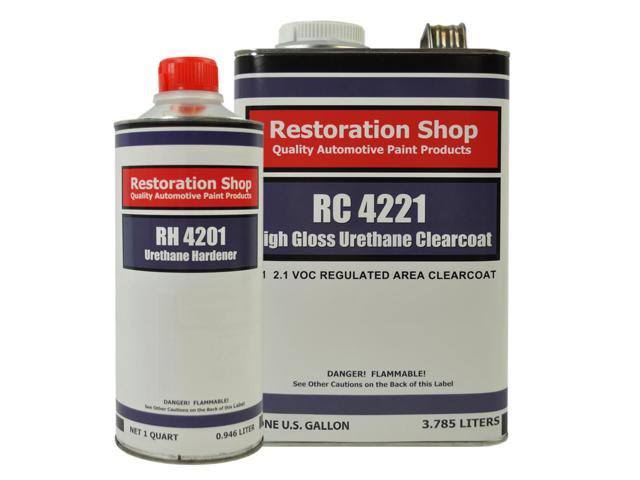 Sunshine Yellow Urethane Basecoat Automotive Car Paint, 1 Gallon Kit M6331
