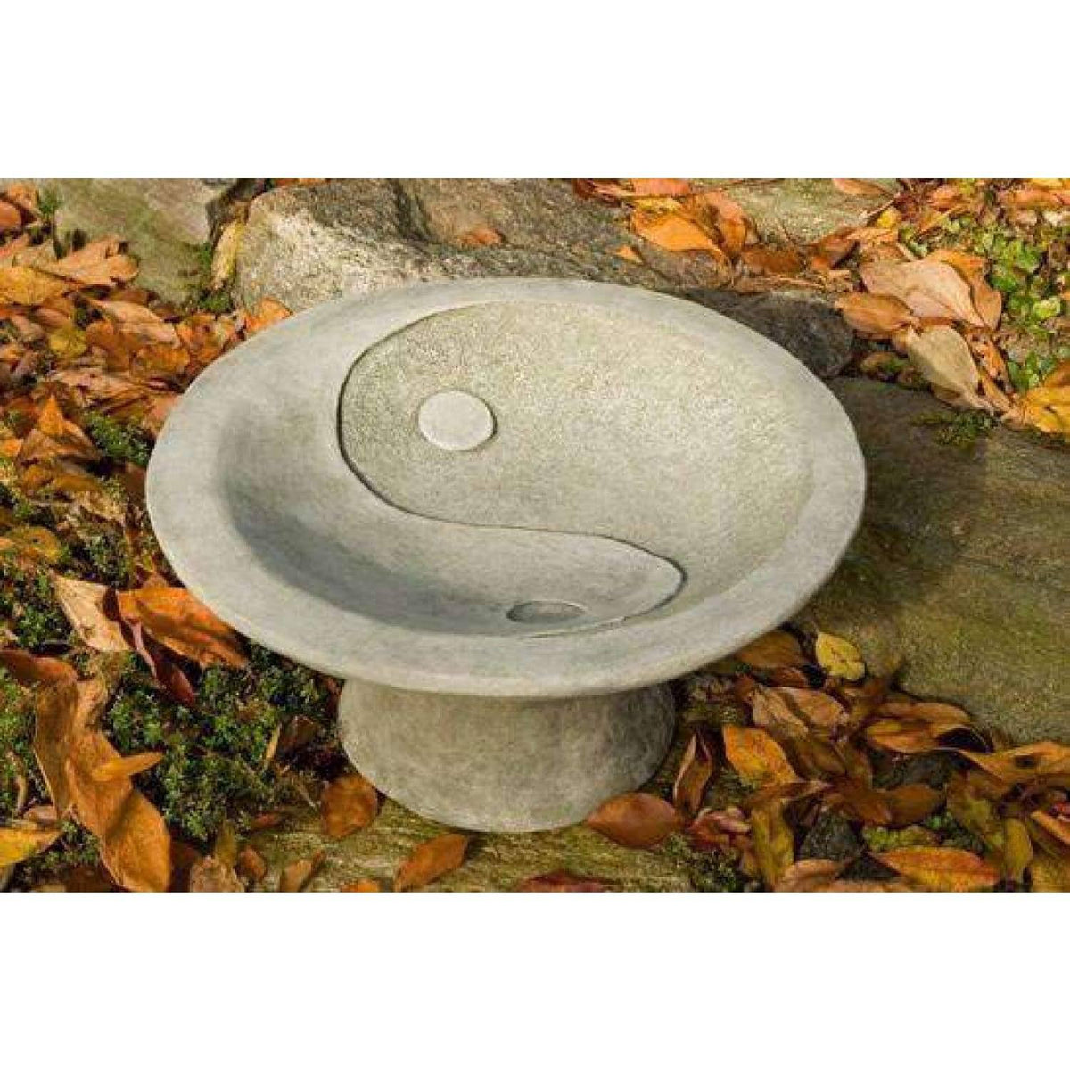 Copper Bronze Pedestal Birdbath I408