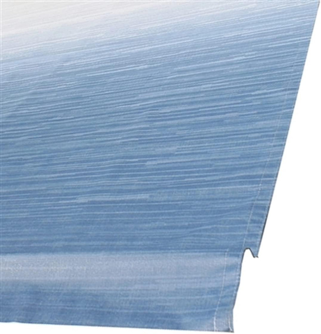 Blue Fade 15x8 Feet PVC RV Awning Fabric Replacement Q429906