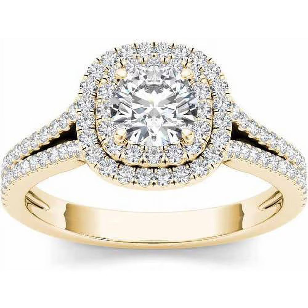 14kt Yellow Gold Diamond Engagement Ring V2245