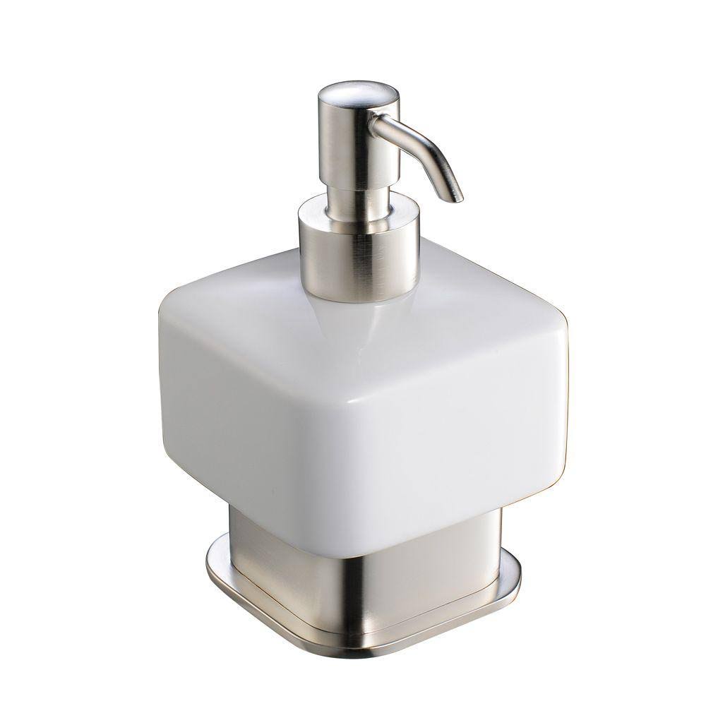 Brushed Nickel Lotion Dispenser C400