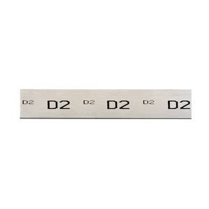D2 High Chromium Steel Precision Ground Stock 2 in Width x 36 in Length x 5/32 in Thick Y857